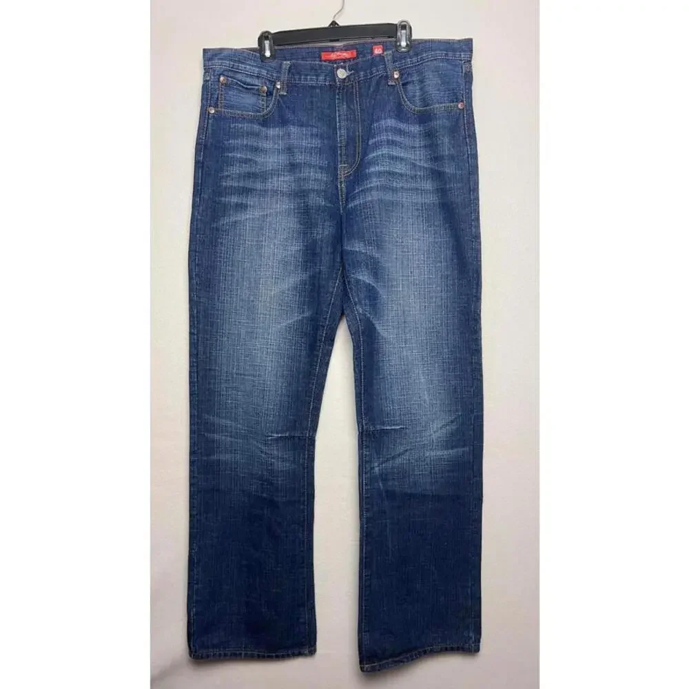 Ed Hardy Men's Jeans 2008 DEATH BEFORE DISHONOR Christian Audigier Size 40 x 35